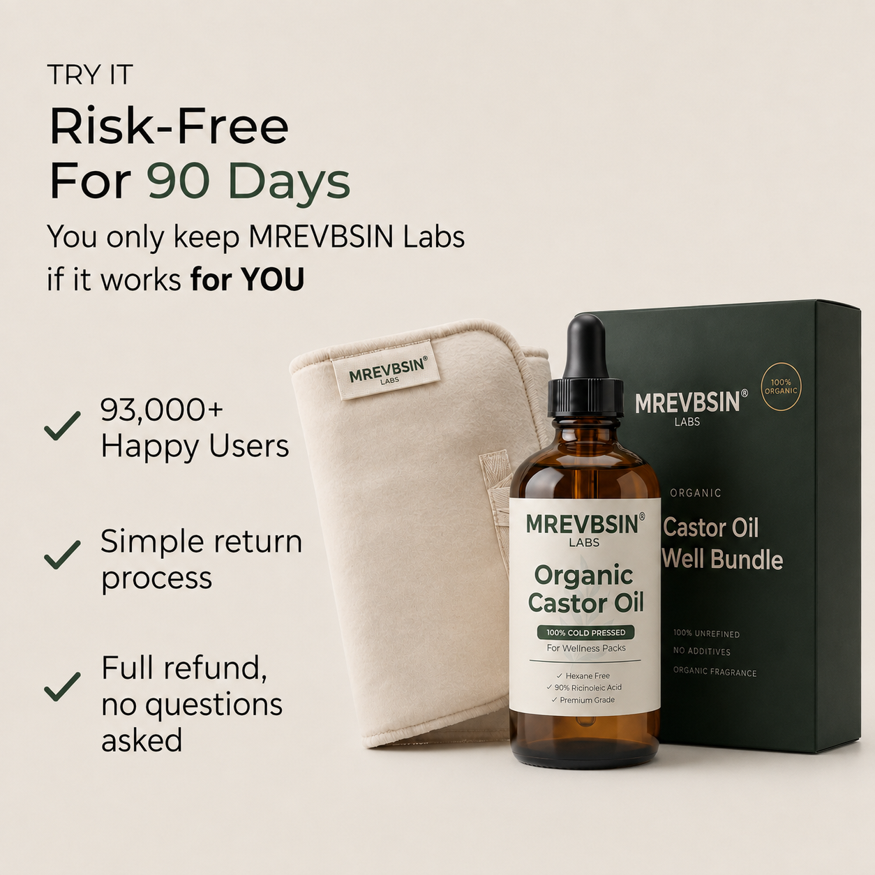Castor Oil Pack Kit