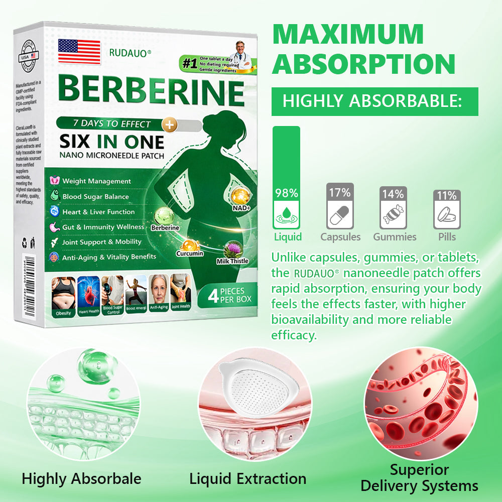 𝐔𝐒𝐀 𝐃𝐨𝐜𝐭𝐨𝐫 𝐑𝐞𝐜𝐨𝐦𝐦𝐞𝐧𝐝𝐞𝐝🥏| 𝐑𝐔𝐃𝑨𝑼𝑶® 𝑩𝒆𝒓𝑏𝘦𝘳𝑖𝗇𝒆 𝟔-𝗶𝙣-𝟏 𝑁𝑎𝑛𝑜 𝘔𝘪𝘤𝘳𝘰𝘯𝘦𝘦𝘥𝘭𝘦 𝖯𝚊𝗍𝖼𝗁 |✅𝘉𝘢𝘤𝘬𝘦𝘥 𝘣𝘺 𝘴𝘤𝘪𝘦𝘯𝘤𝘦 | 𝟨-𝗂𝗇-𝟣 𝖿𝗈𝗋𝗆𝗎𝗅𝖺 | 𝑅𝑒𝑠𝑢𝑙𝑡𝑠 𝑖𝑛 7 𝑑𝑎𝑦𝑠 🏅