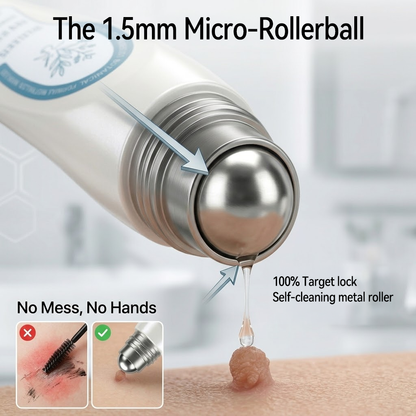 Official Store 🎉 Newly Upgraded 7-Day Tag & Spot Eraser Rollerball | Precision Care for Skin Tags, Dark Spots & Rough Bumps | Gentle Botanical Formula