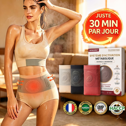 📢☘️ 𝐁𝐨𝐮𝐭𝐢𝐪𝐮𝐞 𝐎𝐟𝐟𝐢𝐜𝐢𝐞𝐥𝐥𝐞 𝐝𝐞 𝐥𝐚 𝐌𝐚𝐫𝐪𝐮𝐞 | ✅ 𝗦𝗙𝗥𝗖𝗢𝗥𝗗® 😶‍🌫️ Short Sculptant & Brûle-Graisse 4-en-1 à Micro-Particules 2026 au Moringa & à la Berbérine🥰