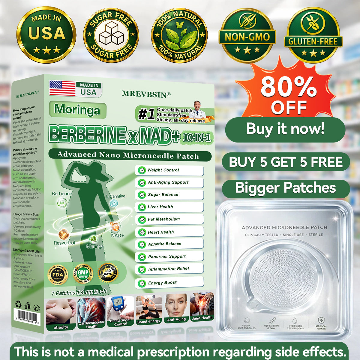 𝐏𝐡𝐲𝐬𝐢𝐜𝐢𝐚𝐧-𝐅𝐨𝐫𝐦𝐮𝐥𝐚𝐭𝐞𝐝🫶| M𝐑𝐄𝐕𝐁𝑺𝑰𝑵® 𝐌𝐨𝐫𝐢𝐧𝐠𝐚 𝐁𝐞𝐫𝐛𝐞𝐫𝐢𝐧𝐞 × 𝐍𝐀𝐃+ 𝟏𝟎-𝐢𝐧-𝟏 𝐀𝐝𝐯𝐚𝐧𝐜𝐞𝐝 𝐍𝐚𝐧𝐨 𝐌𝐢𝐜𝐫𝐨𝐧𝐞𝐞𝐝𝐥𝐞 𝐏𝐚𝐭𝐜𝐡 (𝐄𝐱𝐩𝐞𝐫𝐢𝐞𝐧𝐜𝐞 𝐕𝐢𝐬𝐢𝐛𝐥𝐞 𝟕-𝐃𝐚𝐲 𝐑𝐞𝐬𝐮𝐥𝐭𝐬)